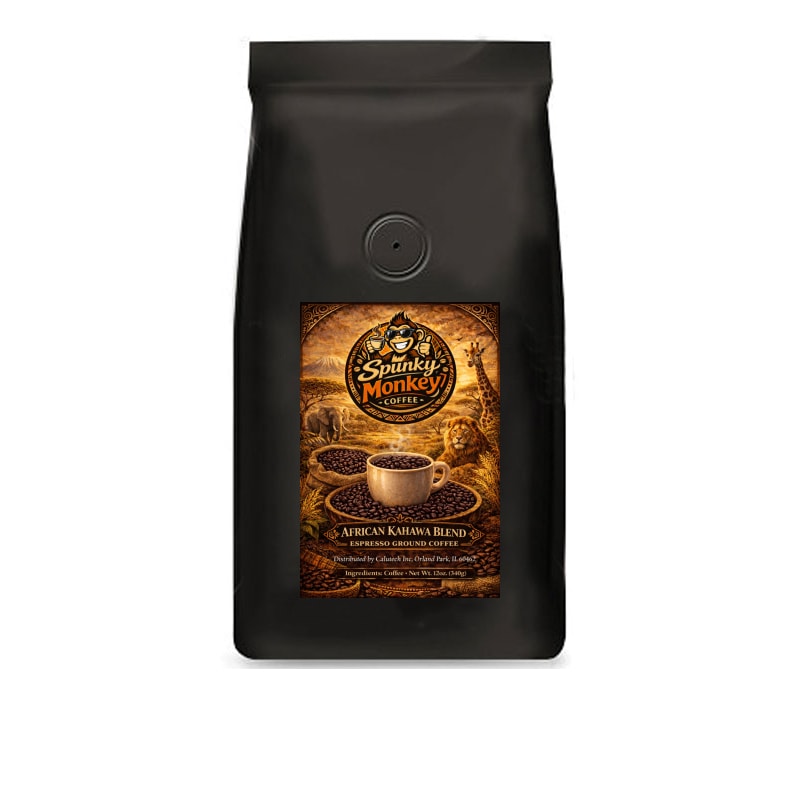 African Kahawa Blend Ground Espresso