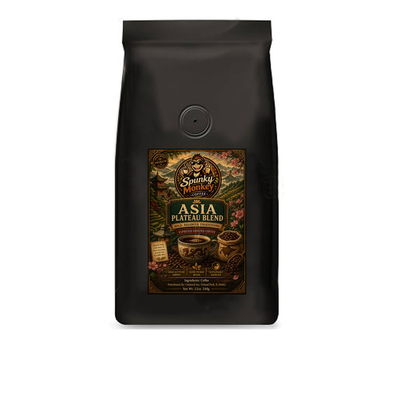 Asian Plateau Blend Ground Espresso