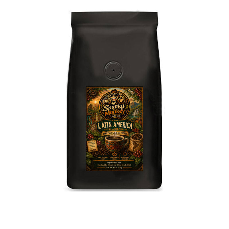 Latin American Blend Ground Espresso