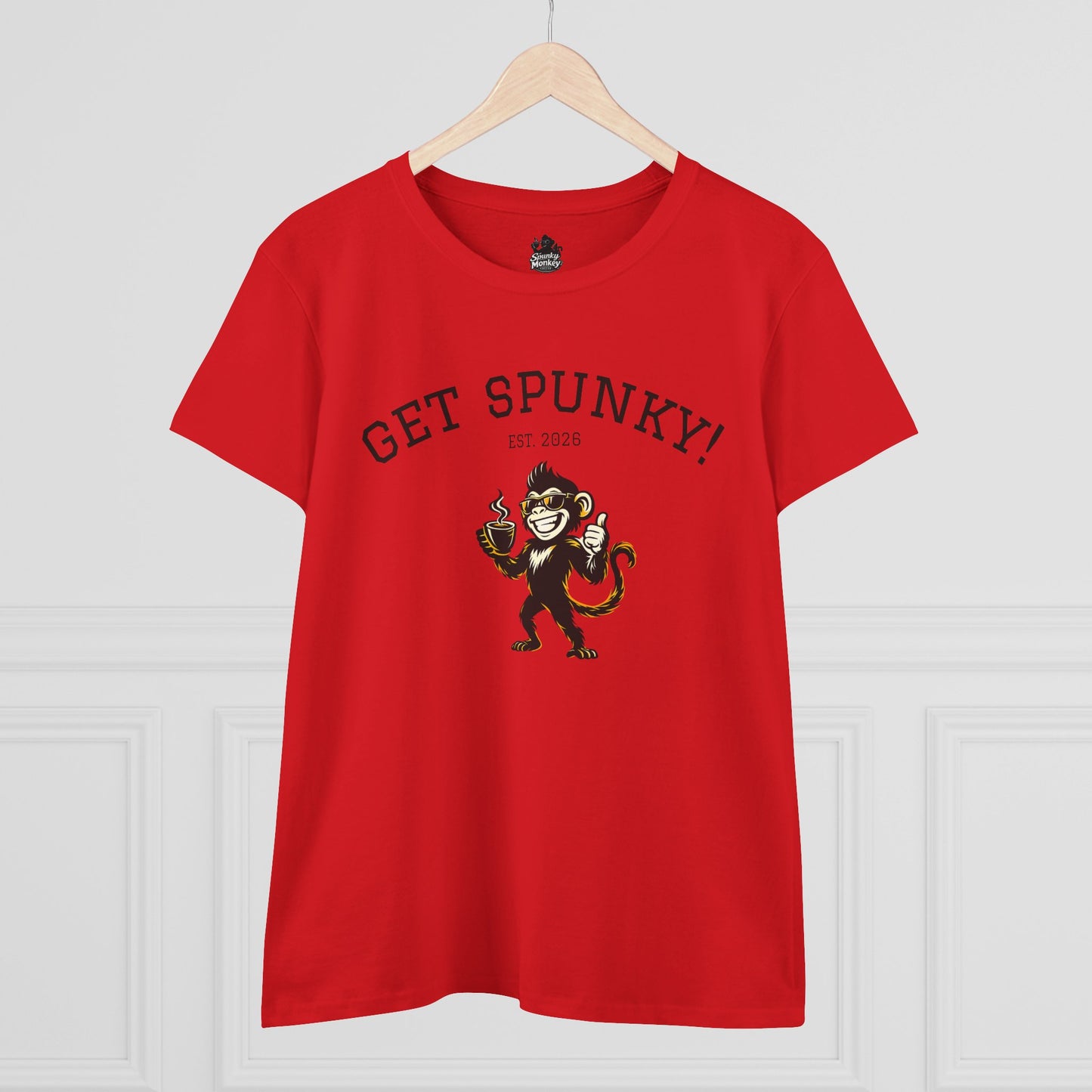 Get Spunky - Women's Midweight Cotton Tee