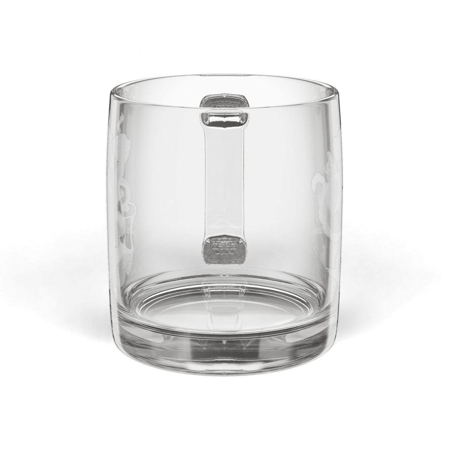 Glass Coffee Mug, 12.25oz (Engraving)