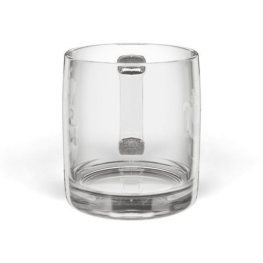 Glass Coffee Mug, 12.25oz (Engraving)