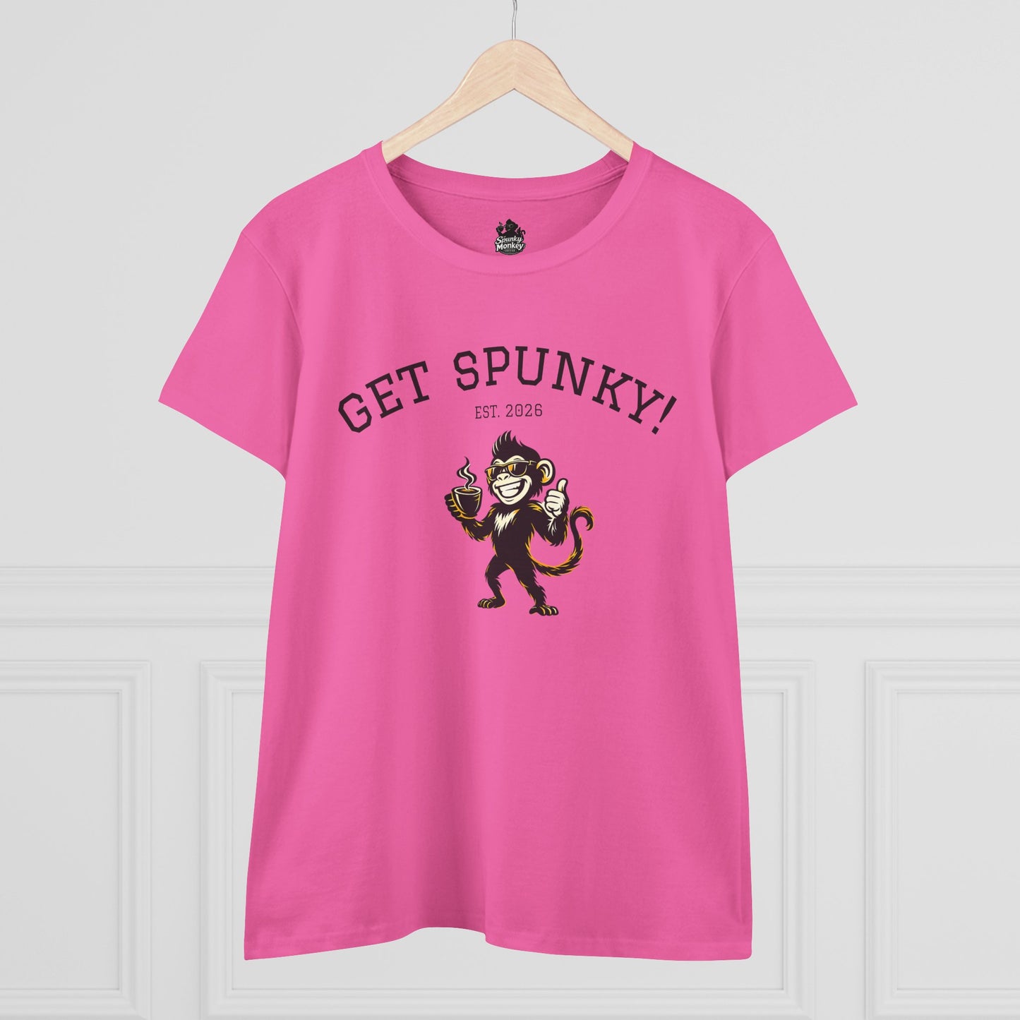 Get Spunky - Women's Midweight Cotton Tee