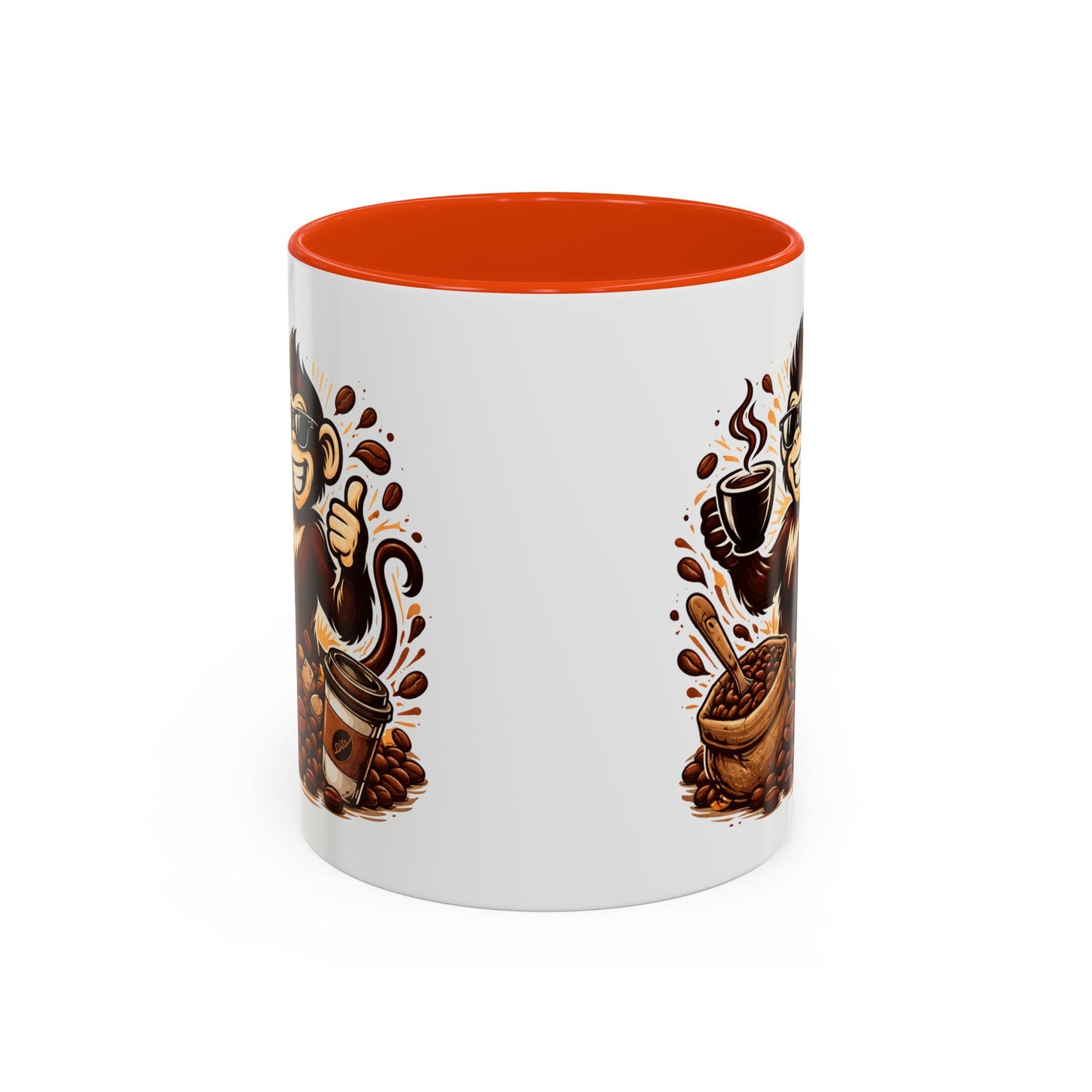 Spunky Monkey Mug — Fun Coffee Lover Ceramic Mug (11oz & 15oz)