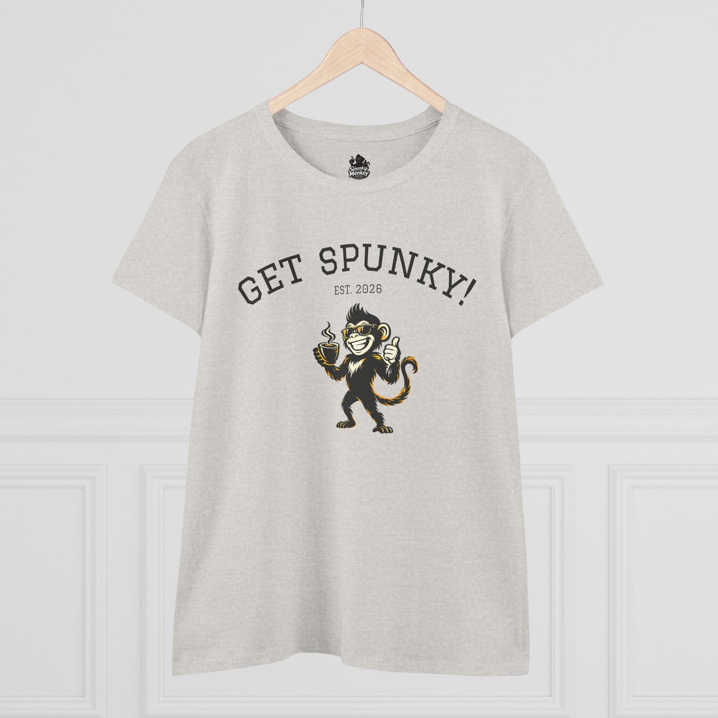 Get Spunky - Women's Midweight Cotton Tee