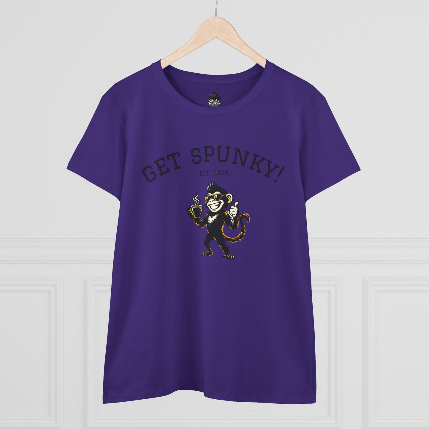 Get Spunky - Women's Midweight Cotton Tee