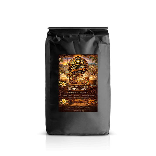 Flavored Coffees Sample Pack Ground Coffee